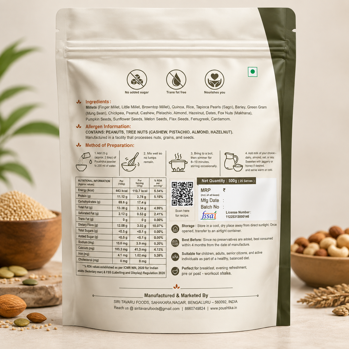 Poushtika Millet Blend